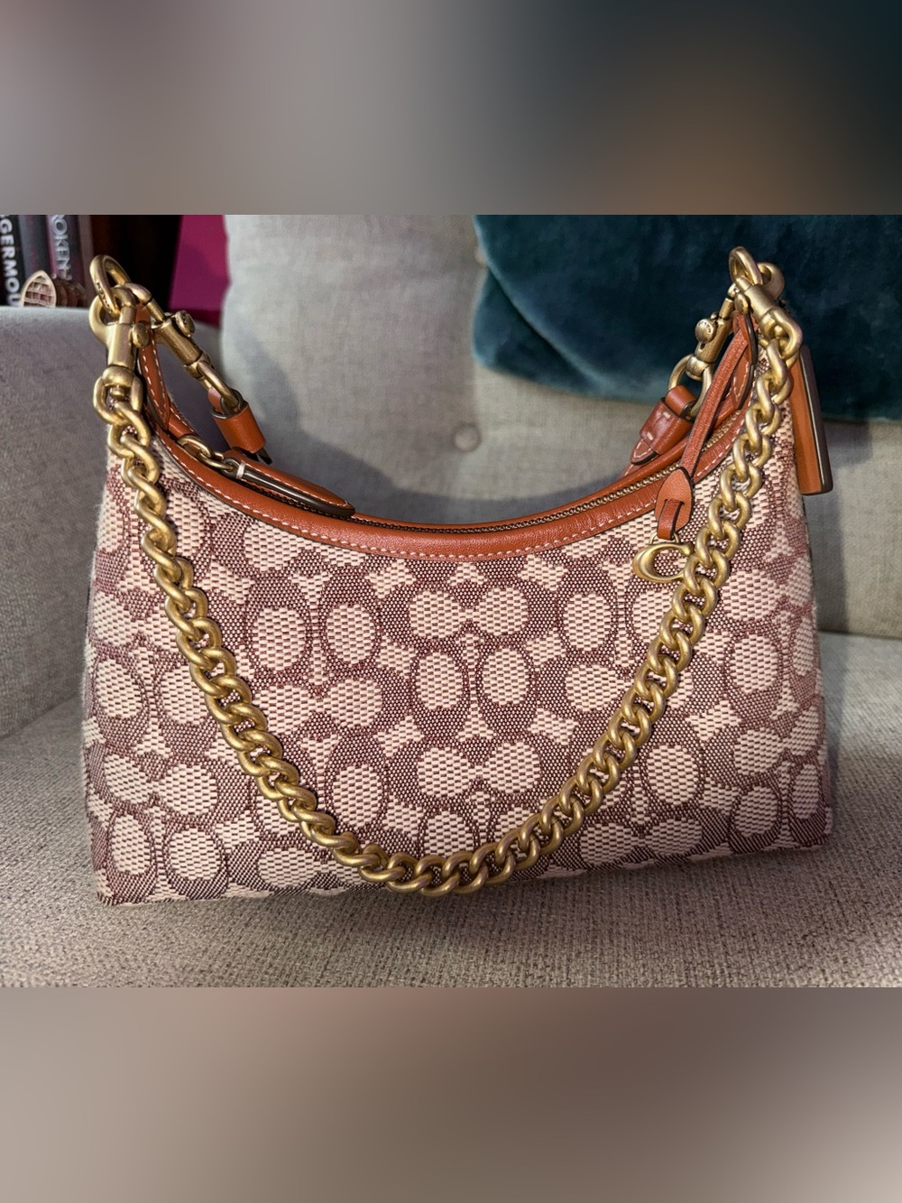 Coach Jacquard Juliet 25 Shoulder Bag
